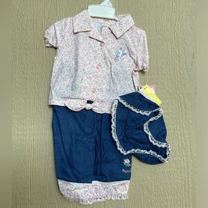 Deadstock y2k Minnie Mouse 3 piece set